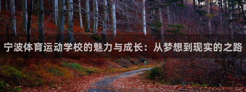 尊龙官方正版app娱乐下载：宁波体育运动学校的魅力与
