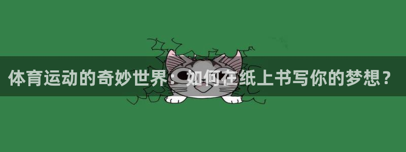 尊龙官网下载招商电话：体育运动的奇妙世界：如何在纸上书写你的
