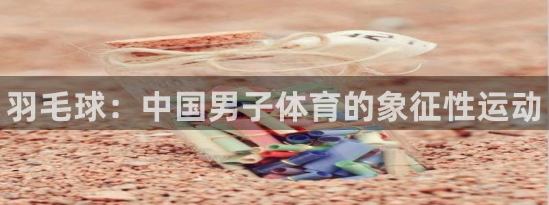 尊龙官方正版app娱乐网站：羽毛球：中国男子体育的象征性运动