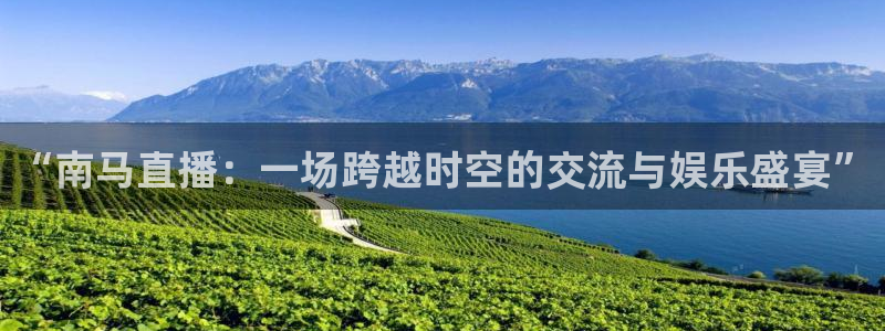 黑白直播体育下载：“南马直播：一场跨越时空的交流与娱乐盛宴”